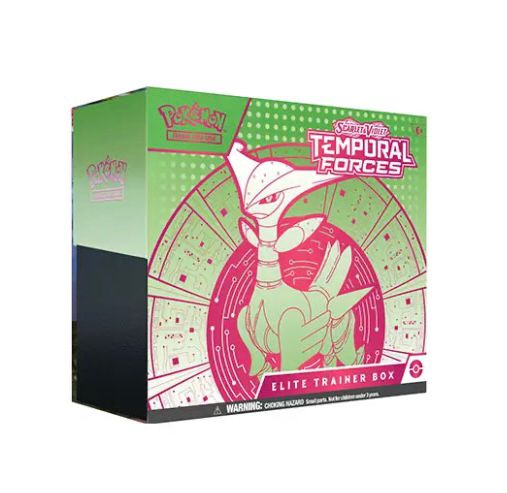 Pokémon TCG: Temporal Forces Iron Leaves Elite Trainer Box - ETB SEALED