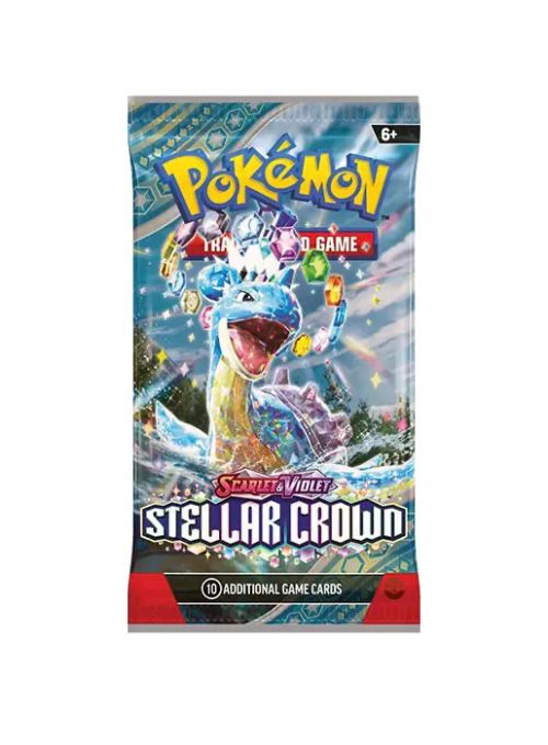 Pokémon Card Stellar Crown booster pack new & sealed!