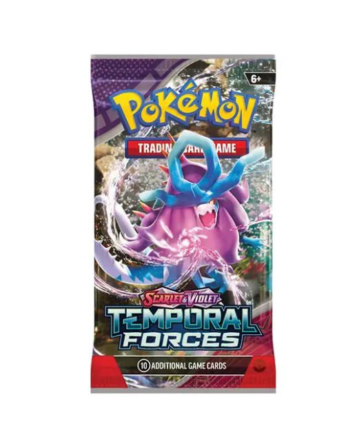 Pokémon Card Temporal Forces booster pack new & sealed!