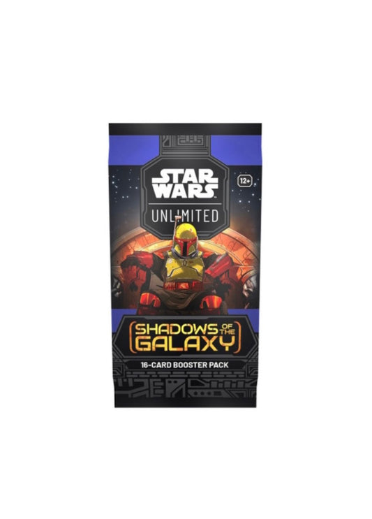 Star Wars Unlimited Shadows of the Galaxy Booster Pack - SEALED NEW