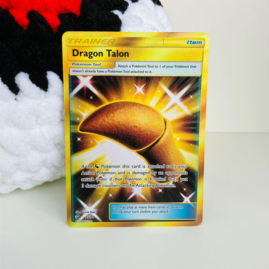 🐉 Dragon Talon 75/70 – Secret Rare Trainer Card Dragon Majesty