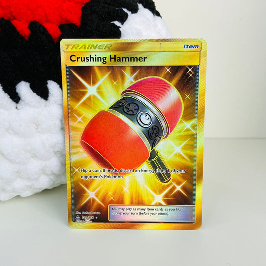 🔨 Crushing Hammer 166/156 – Ultra Prism (Lightly Played)