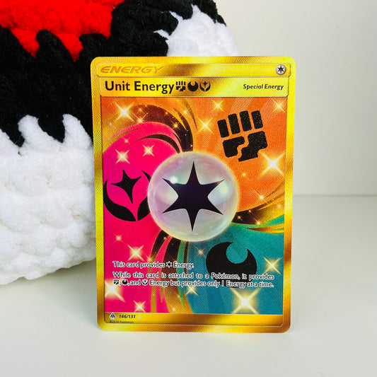 ⚡ Unit Energy FDF 146/131 – Forbidden Light Secret Rare Special Energy (Lightly Played)