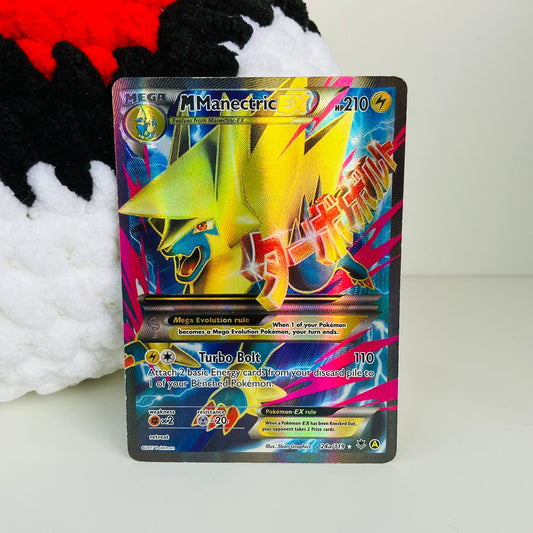 ⚡ M Manectric EX #24a – Phantom Forces Ultra Rare (Lightly Played)