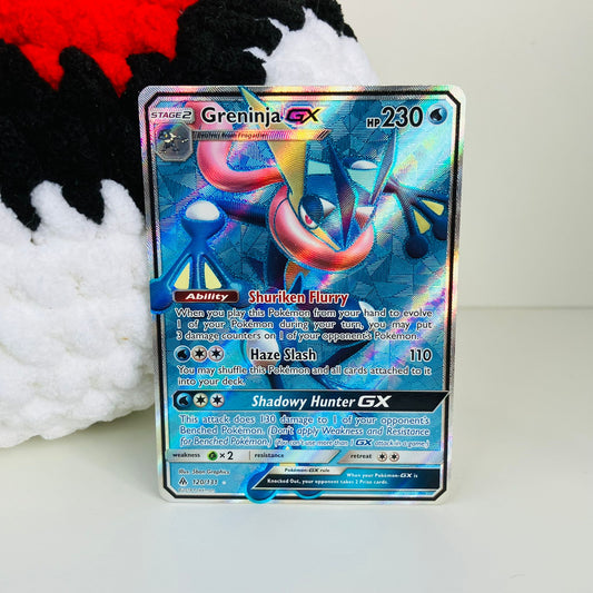 💧 Greninja-GX #120 – Forbidden Light Ultra Rare (Played)