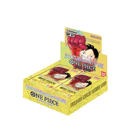 One Piece TCG 500 Years in the Future (OP07) Booster Box New & Sealed UK Cob and Pip Ltd. One Piece TCG 500 Years in the Future (OP07) Booster Box New & Sealed UK Cob and Pip Ltd.