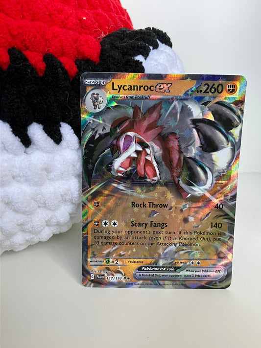 Lycanroc EX #117 Paldea Evolved