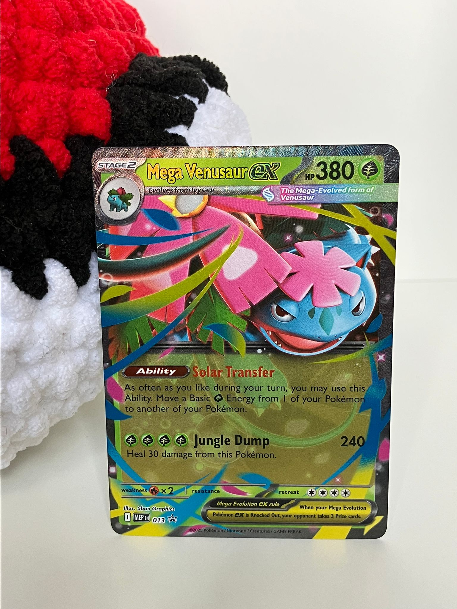 Mega Venusaur EX #13 – Promo Mega Evolution Pokémon Card