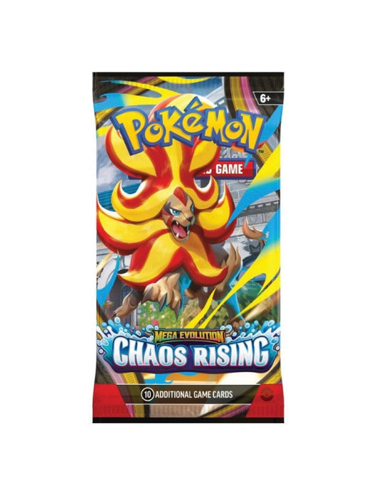 Pokémon TCG Chaos Rising Booster Pack – New & Sealed