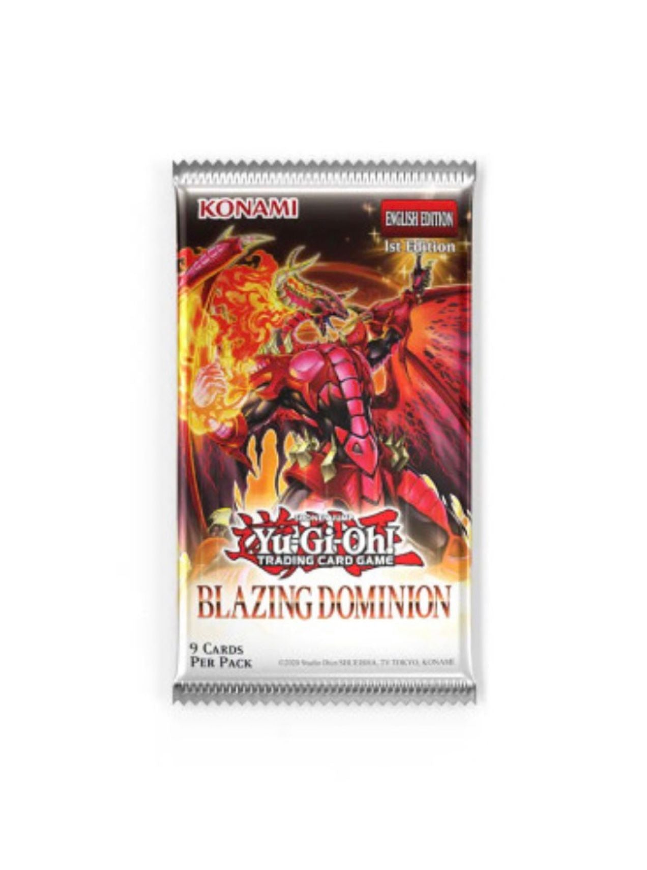 Yu-Gi-Oh! - Blazing Dominion Booster Pack (1st Edition)
