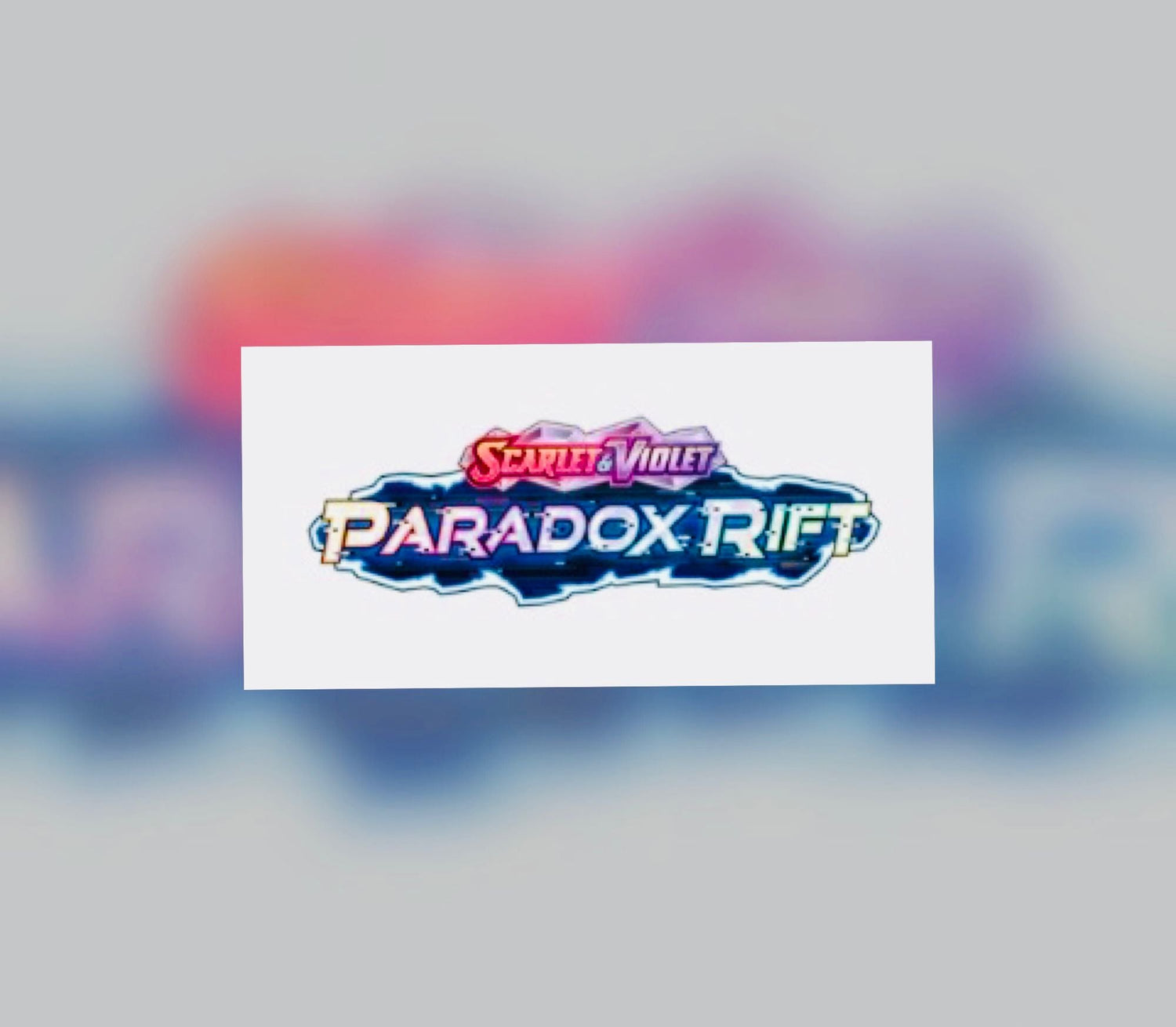 Pokémon SV Paradox Rift