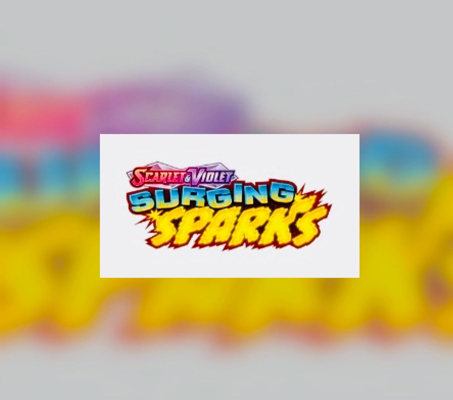 Pokémon SV Surging Sparks