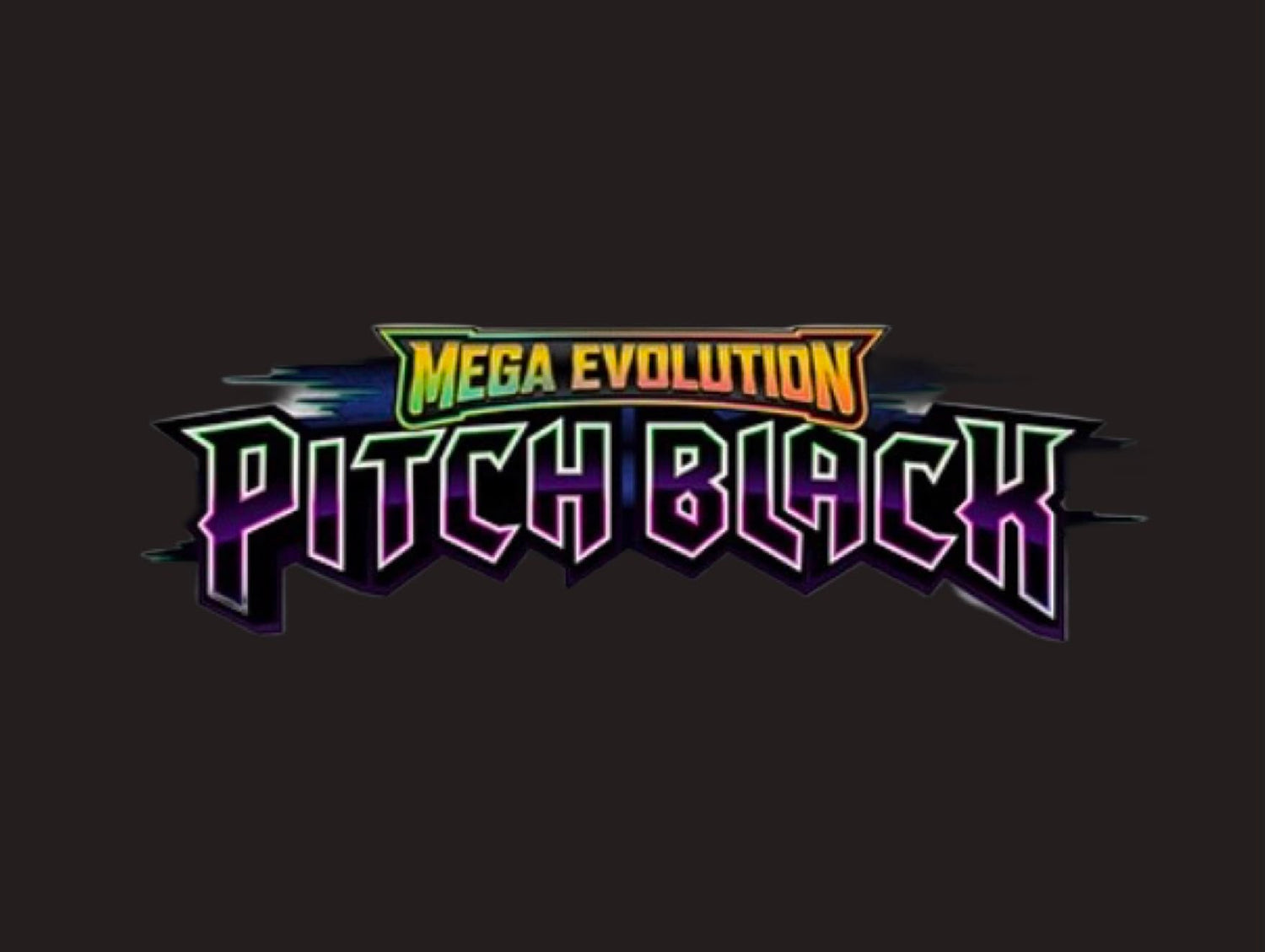 Pokemon Mega Evolution Pitch Black