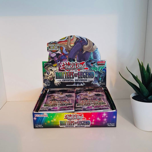 Yu-Gi-Oh!-Battles of Legends Crystal Revenge (First Edition) Booster Pack-SEALED NEW