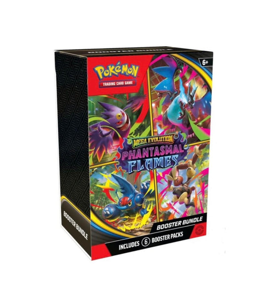 Pokémon TCG Mega Evolutions Phantasmal Flames Booster Bundle