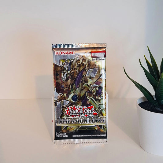 Yu-Gi-Oh! - Dimension Force (First Edition) Booster Pack - SEALED NEW