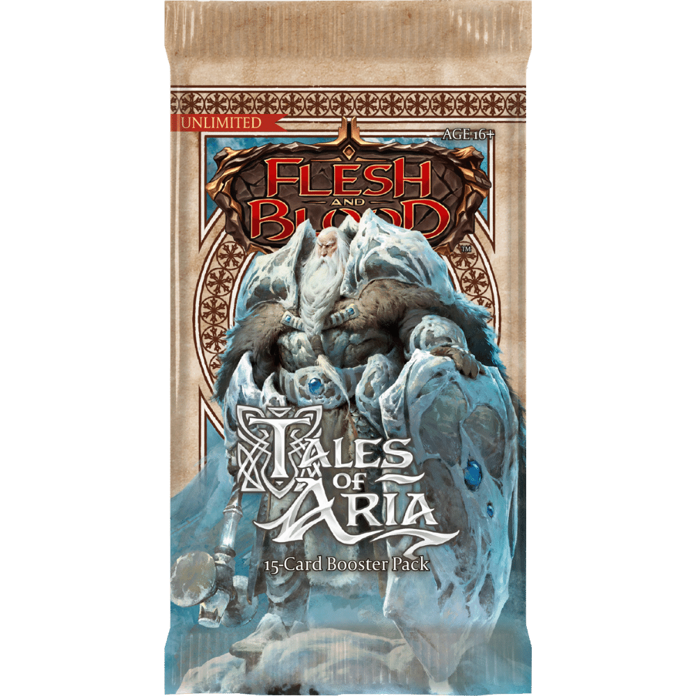 Flesh AND Blood - Tales of Aria Booster Pack (FIRST EDITION)