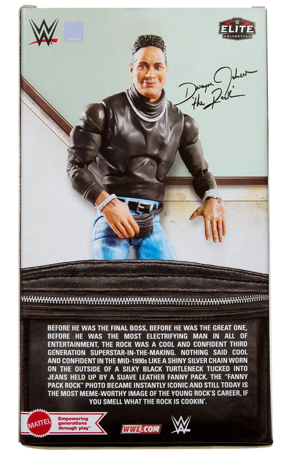 WWE Elite Collection The Rock Fanny Pack Edition WrestleMania Exclusive