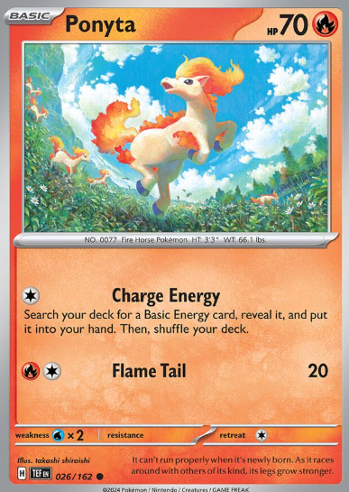 #026 Ponyta  Temporal Forces