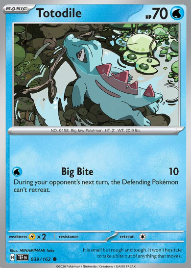 #039 Totodile  Temporal Forces