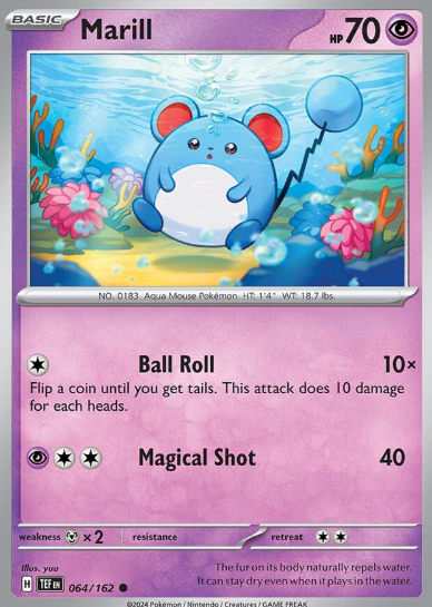 #064 Marill  Temporal Forces