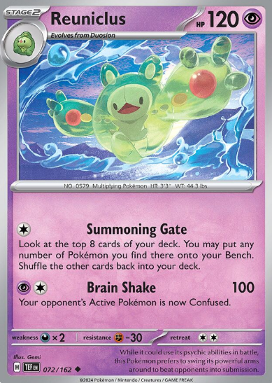 #072 Reuniclus Temporal Forces