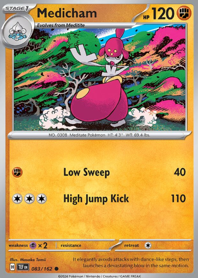 #083 Medicham  Temporal Forces