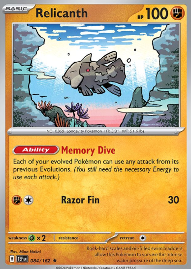 #084 Relicanth Temporal Forces