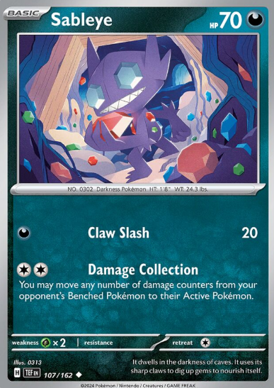 #107 Sableye Temporal Forces