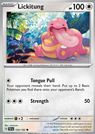#124 Lickitung Temporal Forces
