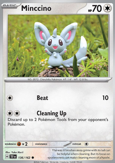 #136 Minccino Temporal Forces