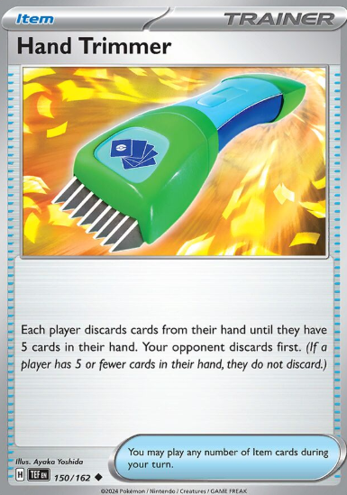 #150 Hand Trimmer Temporal Forces