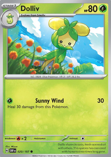 #020 Doliv  Obsidian Flames