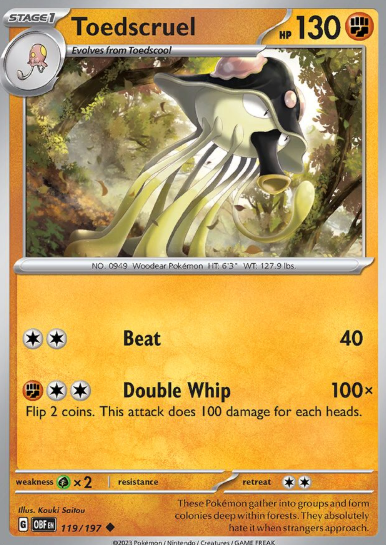 #119 Toedscruel Obsidian Flames