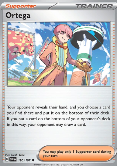 #190 Ortega Obsidian Flames