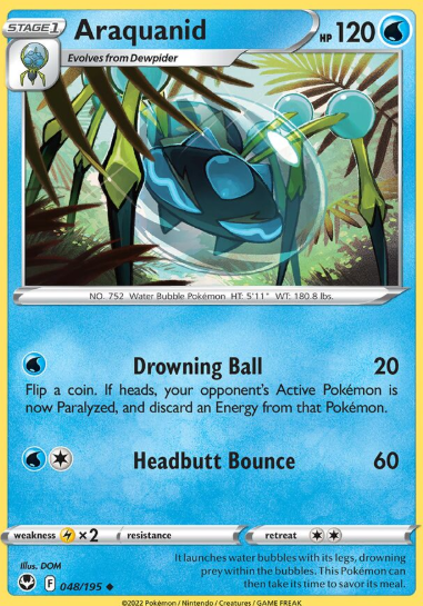 #048 Araquanid Silver Tempest