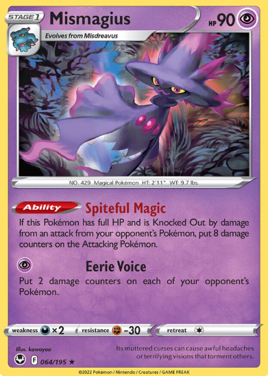 #064 Mismagius Silver Tempest