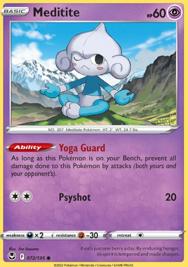 #072 Meditite Silver Tempest