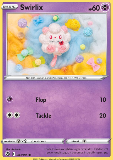 #083 Swirlix Silver Tempest