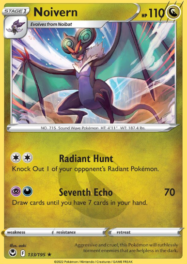 #133 Noivern Silver Tempest
