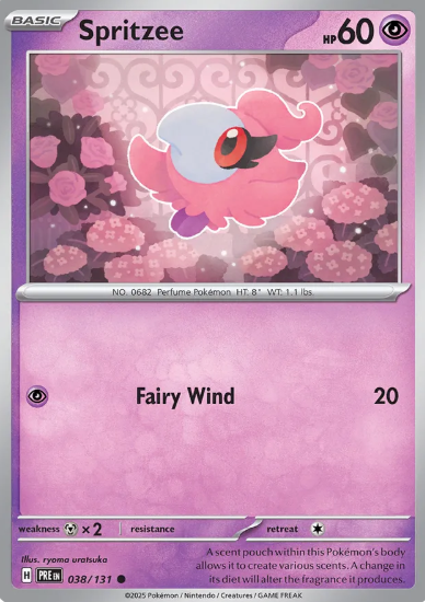 #038 Spritzee Prismatic Evolutions