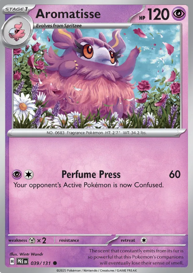 #039 Aromatisse Prismatic Evolutions