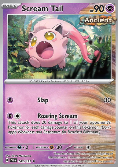 #042 Scream Tails Prismatic Evolutions