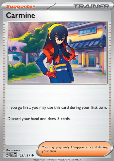#103 Carmine Prismatic Evolutions