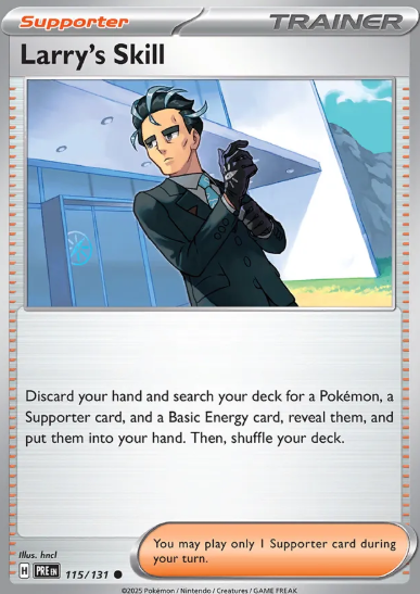 #115 Larry's Skill Prismatic Evolutions