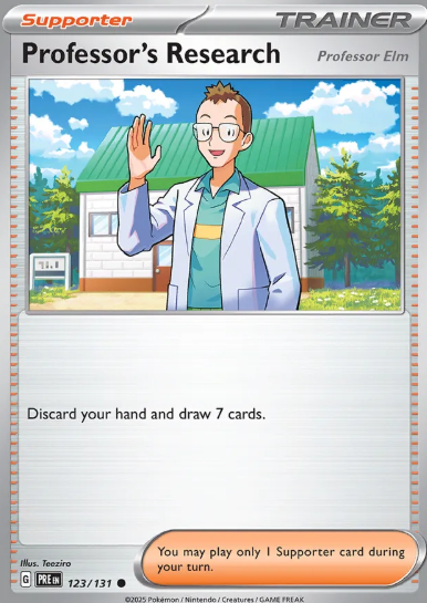 #123 Professor's Reasearch ELM Prismatic Evolutions