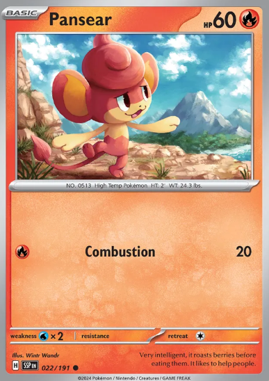 #022 Pansear Surging Sparks
