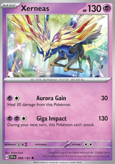 #088 Xerneas Surging Sparks