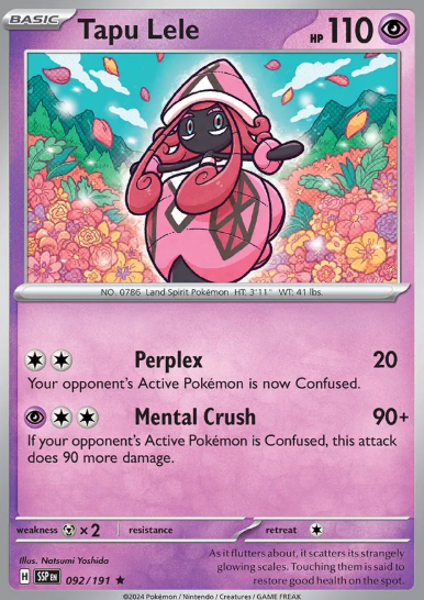 #092 Tapu Lele Surging Sparks