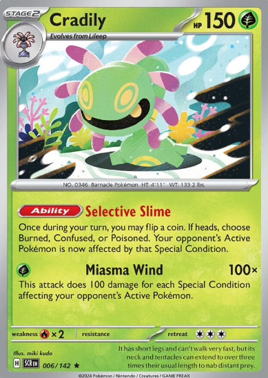 #006 Cradily Stellar Crown